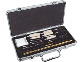 Hoppes Deluxe Multi-Caliber Gun Cleaning Kit 31-Piece Metal Case