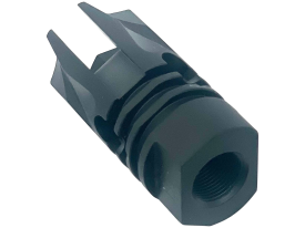 LBE Flash Hider Black 1/2x28 for 5.56/.223 AR Platform