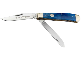 Boker Trapper 2.0 Smooth Blue D2 Steel Clip Point