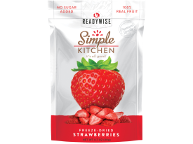 Simple Kitchen Freeze Dried Strawberry Pouch 1 Serving