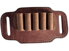 1791 Gunleather Brown Leather Ammo Belt Slide 3006