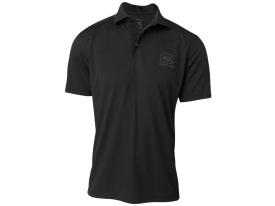 Glock Perfection Men's Short Sleeve Polo, Size Large (Black)