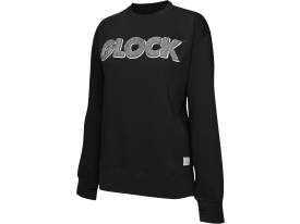 Glock 2XL Black Crewneck Raglan Fleece Cotton Polyester Long Sleeve