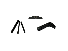 Cross Armory 3-Piece Kit Glock Gen4 Black Aluminum Extended
