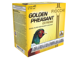 Fiocchi Golden Pheasant 12 Gauge 2.75 1-3/8 oz 4 Shot (Box)