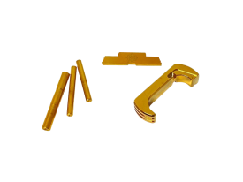 Cross Armory 3-Piece Kit Glock Gen4 Gold Anodized Aluminum