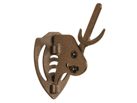 Mini Hooker Robust Brown European Skull Mount
