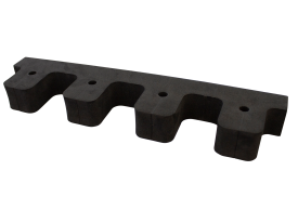 Sme Magnet Gun Rest Black High Density Foam Holds Guns or Fishing Poles