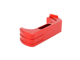 Cross Armory Mag Catch Glock Gen4/5 Red Anodized Aluminum