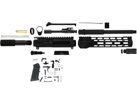 TacFire AR Build Kit Pistol 300 BLK Black Parkerized Steel