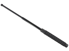 Uzi Accessories Civilian Protection Expandable Baton 21 Inch with Holster Black HRC 15/16 Steel