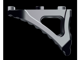 Rise Micro Hand Stop Skeletonized Aluminum for M-LOK Rails