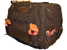 Mud River Dixie Brown Insulated Kennel Cover L-Extended