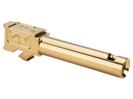 Zaffiri Precision Gold Barrel for Glock 19 Gen 5 3.89" 416R Steel