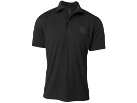 Glock Perfection Men's Short Sleeve Polo, Size Medium (Black)