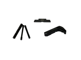 Cross Armory 3-Piece Kit Glock Gen5 Black Aluminum Extended