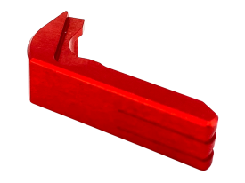 Cross Armory Mag Catch Glock Gen1-3 Red Anodized Aluminum