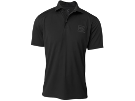 Glock Perfection Men's Short Sleeve Polo, Size Small (Black)