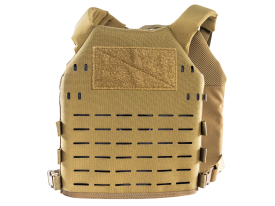 High Speed Gear Core Plate Carrier Coyote Brown Nylon Size 40