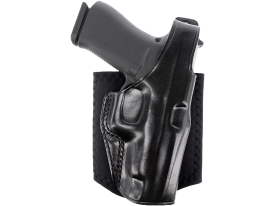 Galco Ankle Glove Holster Black Neoprene Compatible with Glock 43 Right