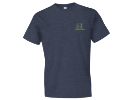 Hornady Men's H-Stamp Logo T-Shirt, Size Medium (Indigo)