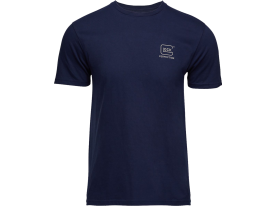 Glock Strong Logo Men's T-Shirt, Size Large (Navy Blue)