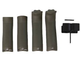 Battlefield Green Glock Backstrap Beavertail Set