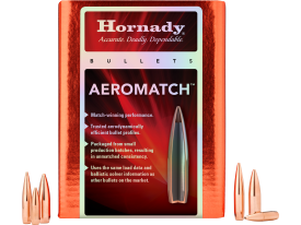 Hornady AEROMATCH 6mm .243 105gr Bullets 500/Box