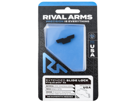 Rival Arms Slide Lock Extended Glock 42 Black QPQ Stainless Steel