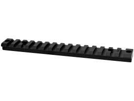 Warne Savage Axis Vapor Picatinny Rail Black 20 MOA