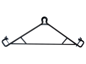 Black Steel Game Hanger with Leg Lock 500 lbs Capacity
