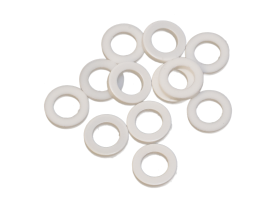 White Spacers Bulk Parts Pack 48 Pieces