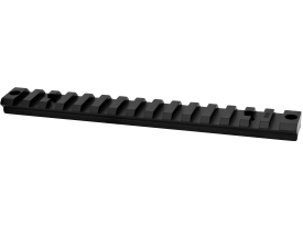 Warne Savage Axis Vapor Picatinny Rail Black Anodized 0 MOA