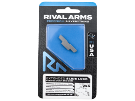 Rival Arms Slide Lock Extended Polished Stainless for Glock Gen5