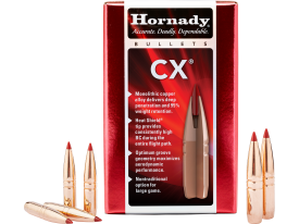 Hornady CX Copper Alloy Expanding Bullet 6.5grn 50/25