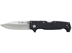 Cold Steel SR1 Lite 4" Clip Point Folder Black Handle