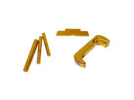 Cross Armory 3-Piece Kit Glock Gen5 Gold Anodized Aluminum