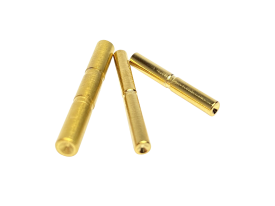 Cross Armory 3-Pin Set Glock Gen5 Gold Dimpled Steel