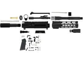 Tacfire Ar-15 Pistol Build Kit Keymod 300 Blackout Black Steel