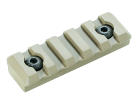 Timber Creek M-LOK 5 Slot Picatinny Rail FDE Aluminum