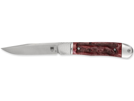 Cobra Tec Trapper Automatic Red D2 Steel Blade