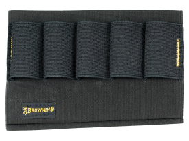 Browning Nylon Buttstock 5rd Shotgun Shell Holder Black
