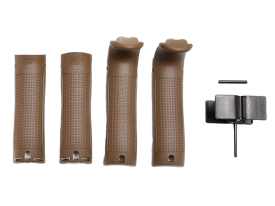 Glock Backstrap Beavertail Set Dark Earth Polymer