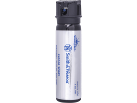 S&W Pepper Spray 15ft Range Black Plastic