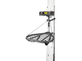 Gray Aluminum Hawk Helium XL HangOn Tree Stand