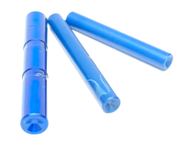 Cross Armory 3-Pin Set Glock Gen5 Blue Dimpled Steel