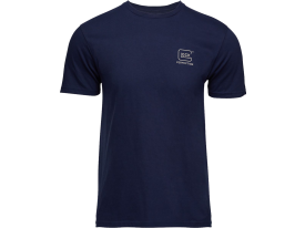 Glock Strong Logo Men's T-Shirt, Size XL (Navy Blue)