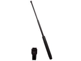 Uzi Accessories Law Enforcement Expandable Baton Black Hardened Steel