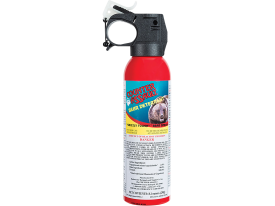 Counter Assault Bear Deterrent Spray 32ft Range Black Nylon