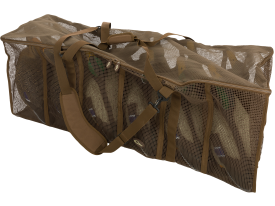 Drake Waterfowl 12 Slot Duck Decoy Bag Brown Mesh